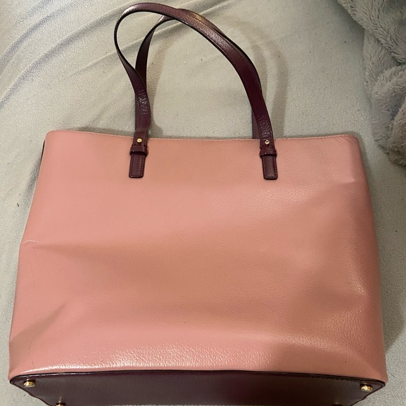Kate Spade New York Grand Street Sadie Colorblock Tote Bag in Dusty Poney Mulled - Picture 5 of 5